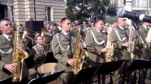 Военный оркестр зажигает