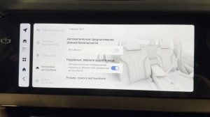 Включение/отключение натяжения/подтяжки ремня безопасности водителя Джили Монжаро/Geely Monjaro