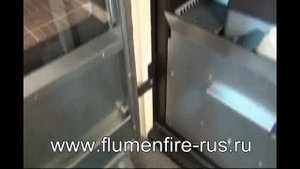 Воздушное отопление пеллетным камином Flumenfire rubina 14 кВт.