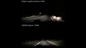 Philips LongLife EcoVision vs OSRAM Original