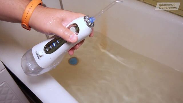 Ирригатор для полости рта ? ? Azdent HF-5. Обзор зубного ирригатора от Аздент смотреть онлайн