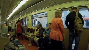 Вся Таганско-Краснопресненская линия метро, от "Котельников" до "Планерной" // 2016