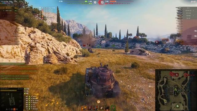 Новый Гений Тактики Мира Танков! Тащат Вдвоем Против Половины Команды... смотреть онлайн