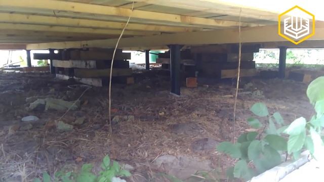 Дом на винтовых сваях. Или как не надо экономить