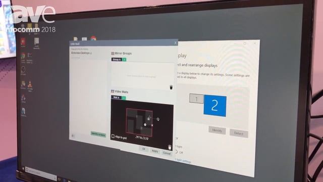 InfoComm 2018: Monitors Anywhere Showcases USB Videowall With USB To HDMI Connection смотреть онлайн