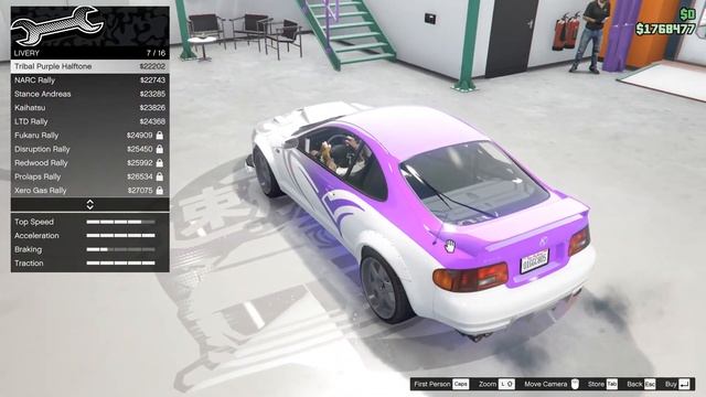 GTA 5 Online - Karin Calico GTF full customization - Los Santos tuners - Toyota Celica #gtaonline смотреть онлайн