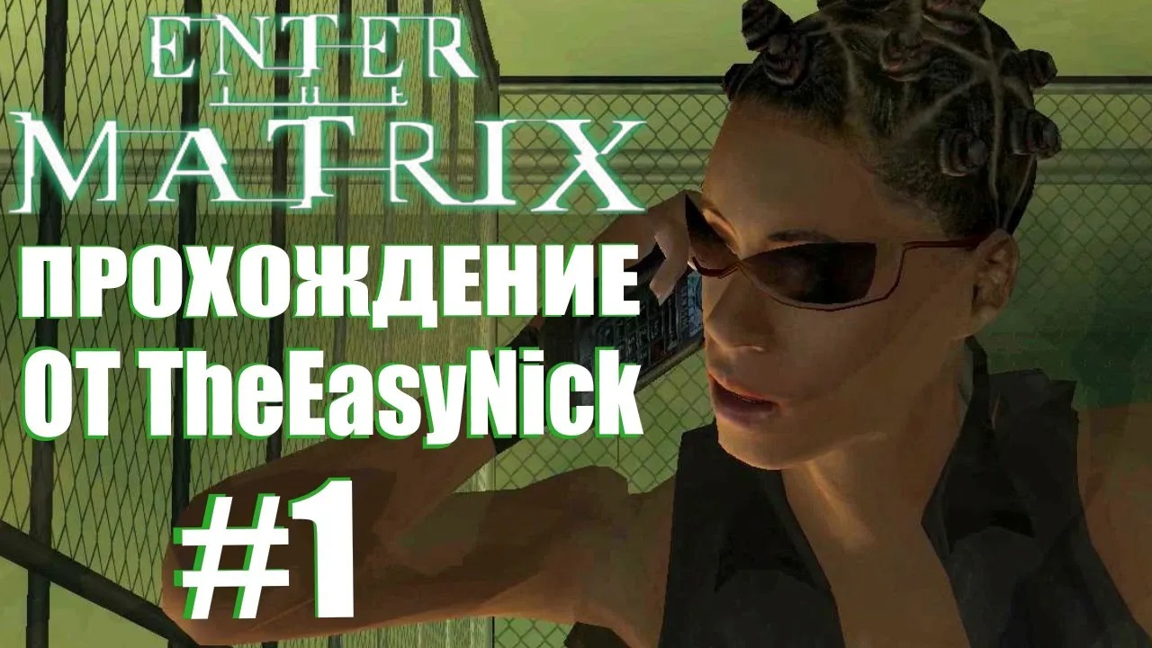 Enter the Matrix. Прохождение. #1. Ниобе и Призрак.