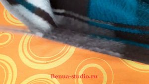 Как обработать край пледа