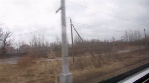 Электропоезд "Ораниенбаум-1 - Санкт-Петербург-Балтийский"