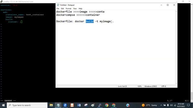 Build image from docker-compose file смотреть онлайн