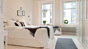 Спальня в скандинавском стиле