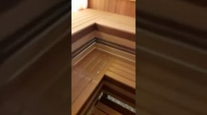 Съемный полок в бане и сауне