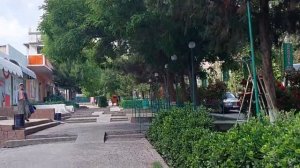 Худжанд 2022 Прогулка вверх по пр-ту 30 лет Победы (слева 33 микрорайон)