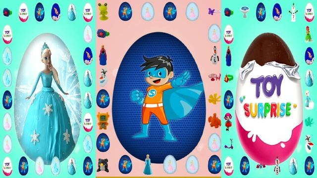 Киндер Сюрприз игра! Видео для самых маленьких Kinder Surprise #KinderSurprise