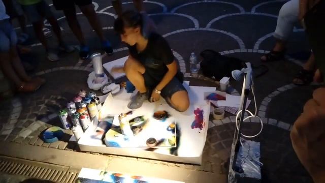 Италия Каттолика 2017. Уличная художница смотреть онлайн