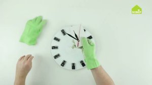 Часы из виниловой пластинки и домино / Как сделать КРУТЫЕ ЧАСЫ своими руками / Дизайнерские идеи