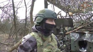 Артиллерия бригады "Кальмиус" продолжает громить противника авдеевском направлении.