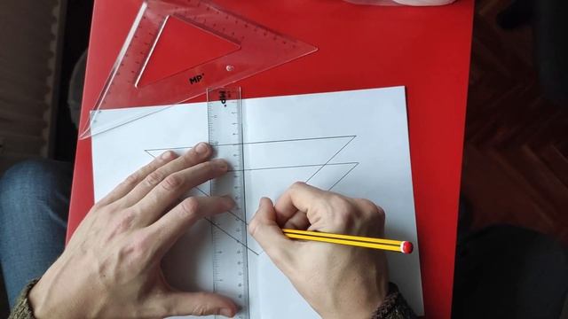 Cómo dibujar una ESCALERA 3D con LÍNEAS PARALELAS - Ilusión Óptica en papel смотреть онлайн