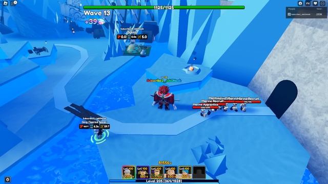 LVL 100 EVOLVED GING SACRED SPEAR SHOWCASE IN ANIME ADVENTURES