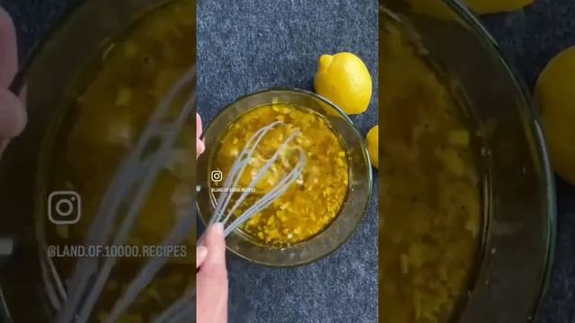 Honey Dijon Lemon Chicken Marinade - Land of 10,000 Recipes