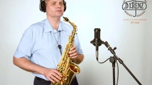 Обзор студенческого альт саксофона D.Krenz 761 Gold