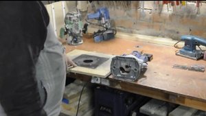 Фрезер Диолд 2 .1 В мобильный стол.