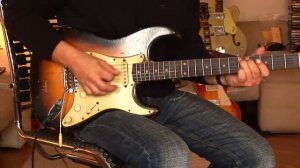 1960 Fender Stratocaster Slabboard - original Part 4 twang