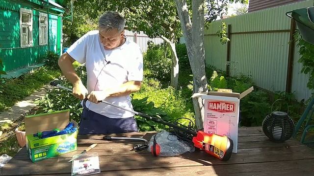 Hammer 400RCD бочковой дренажный насос для полива смотреть онлайн