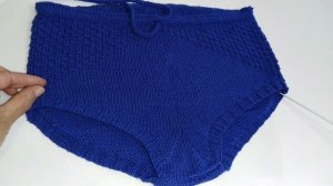 Вяжем шорты спицами.Часть 1