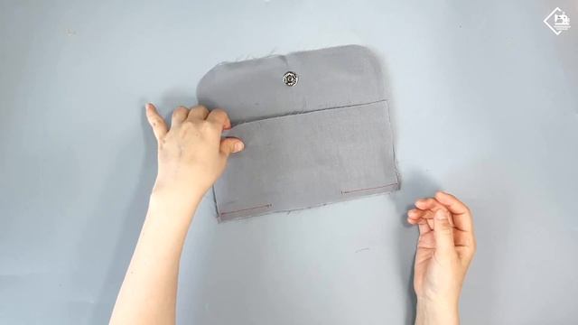 DIY Fabric long wallet / Make a clutch wallet / sewing tutorial [Tendersmile Handmade] смотреть онлайн