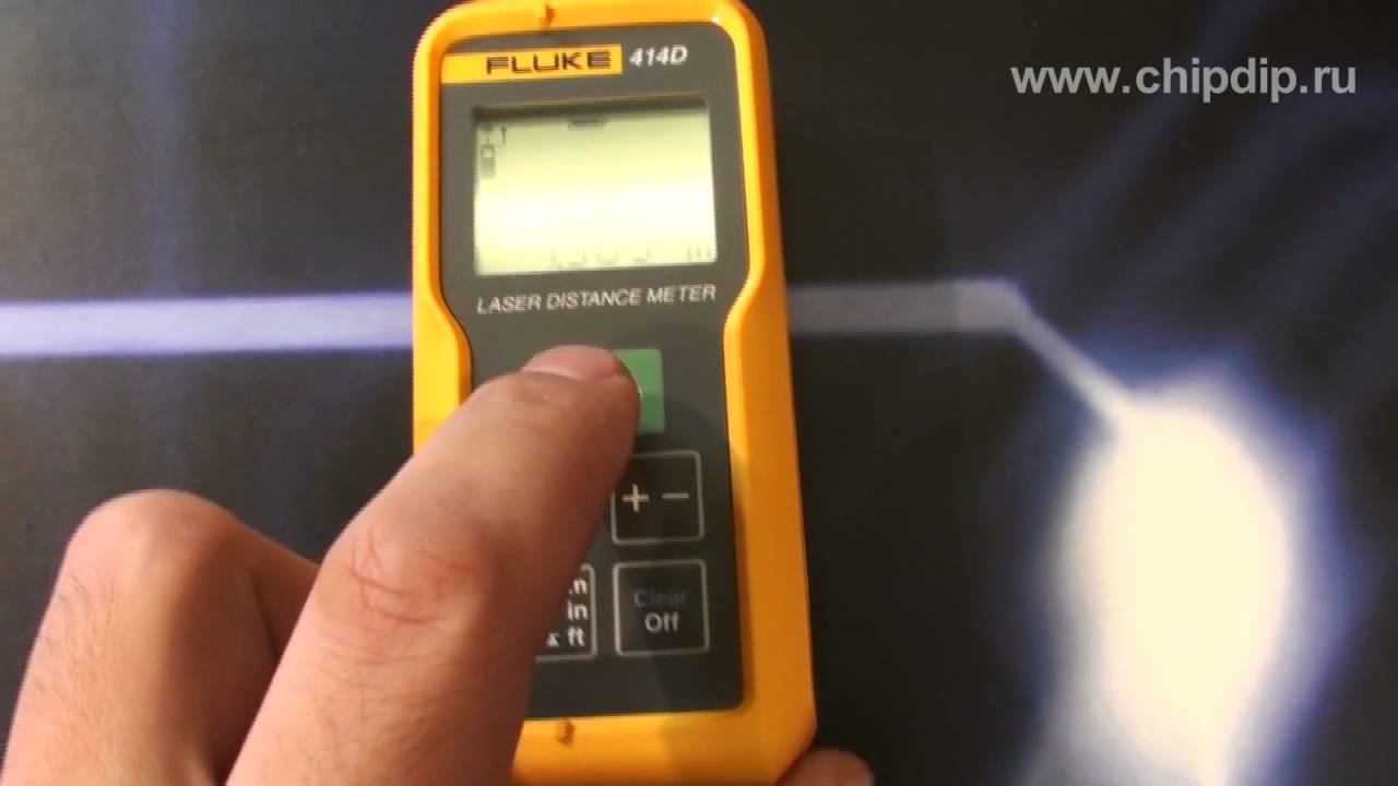 Fluke 414D, Дальномер лазерный 50 м