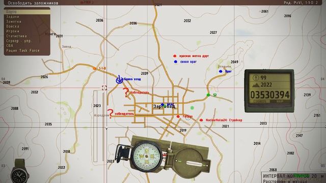 Мерзкий звук - Arma 2 CO ACE TFAR - TvT HARD