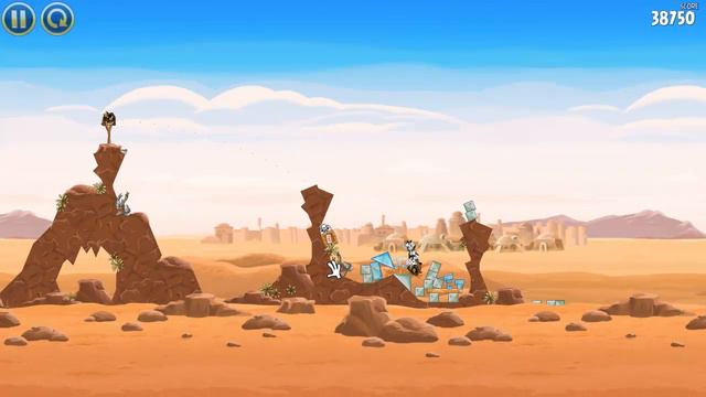 прохождение Angry Birds Star Wars серия 2 смотреть онлайн