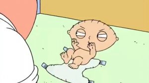 Питер меняет Стьюи памперс  Гриффины  Приколы из Гриффинов