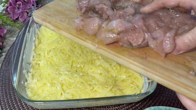 Рецепт КАРТОФЕЛЯ и КУРИЦЫ! "Искушение на тарелке: нежное куриное филе с ароматной картошкой"