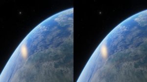Красоты вселенной (вертикальная стереопара) The beauty of the universe (SideBySide)