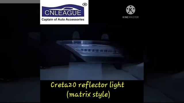 Hyundai creta reflector light matrix Style