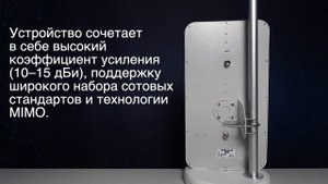 Антенна ASTRA 3G/4G MIMO (Панельная, 2 х 15 дБ)