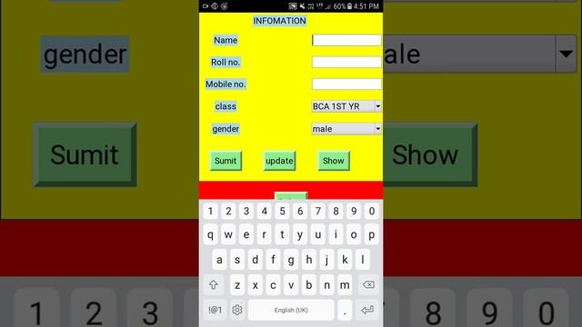 PYTHON GUI  IN  ANDROID  PYDROID3 #python #pythonprogramming #termux #terminal
