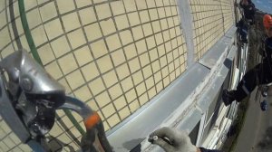 Монтаж металлического отлива