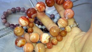 КРАСНЫЙ АГАТ, ЛУННИК, КЛУБНИЧНЫЙ КВАРЦ_ красота и польза / посылка/