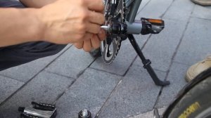 the Bicycle Magic Stepper X-MOTA 's installation