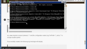 MongoDB 2.6.3 Install On Windows 安裝記錄(手動方式)