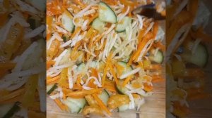 салатик из редьки Дайкон