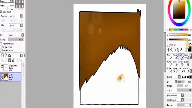 [Основы Paint Tool Sai] Как нарисовать арт. смотреть онлайн