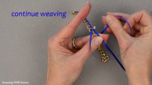 How To Make A Woven Chain Bracelet: Jewelry Making Tutorial