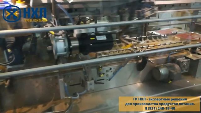 Автоматическая линия DPPL-70 DOVAINA. Упаковка круглого нарезанного хлеба смотреть онлайн