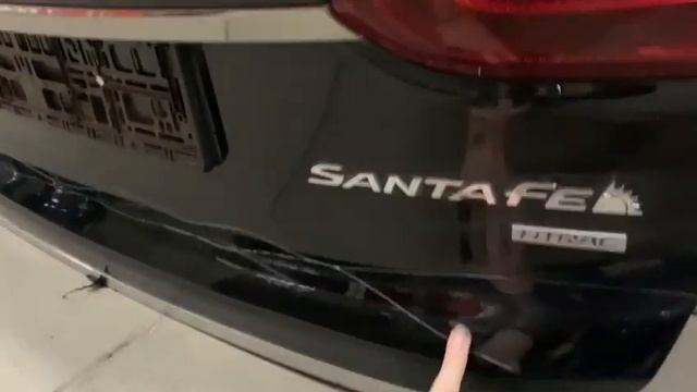 Hyundai Santa Fe Хендай Санта Фе 2018 Крышка багажника 2007589938401 смотреть онлайн
