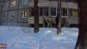 Пожар.Киров.пр.Строителей 42.  31.12.2018г.