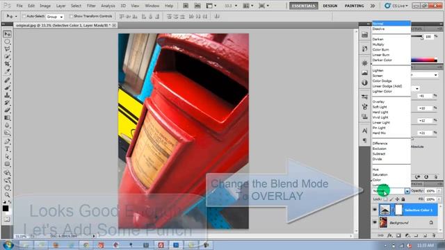Selective Color Enhancement in Photoshop Tutorial смотреть онлайн